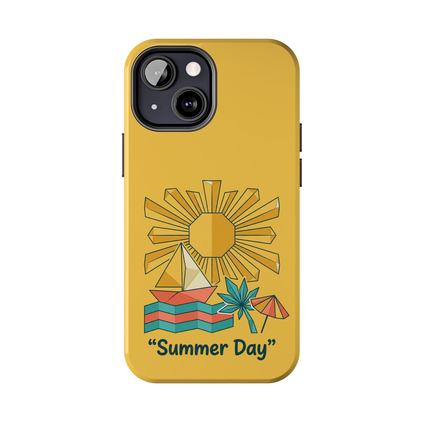 Summer Day Origami iPhone Case — Tough Protective Cover