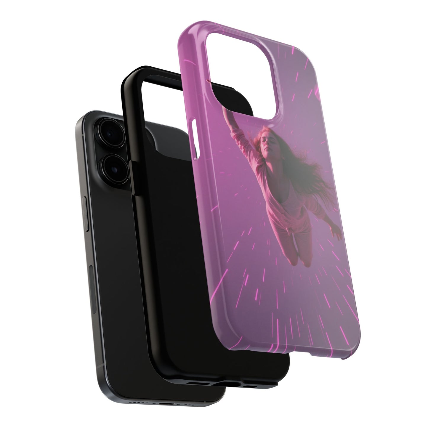 Inspirational Tough Phone Case - Cosmic Dreamer Design