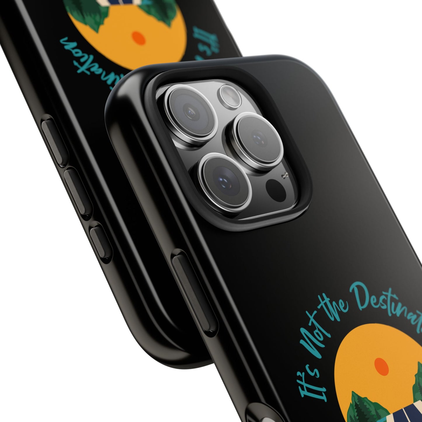 Adventure Quote Phone Case - 'It's Not the Destination, It's the Journey' - for iPhone