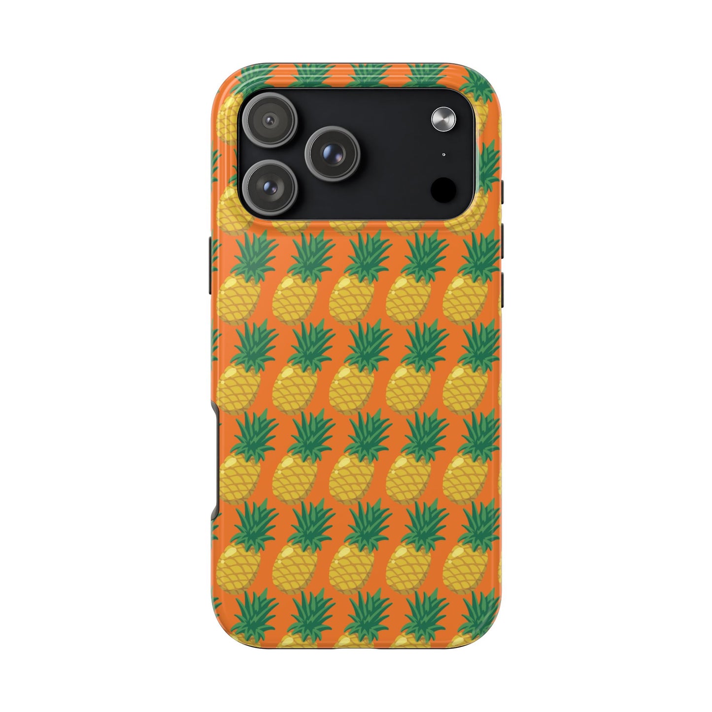 Tough Pineapple Phone Case - Vibrant Tropical Design for Summer Vibes - for iPhone