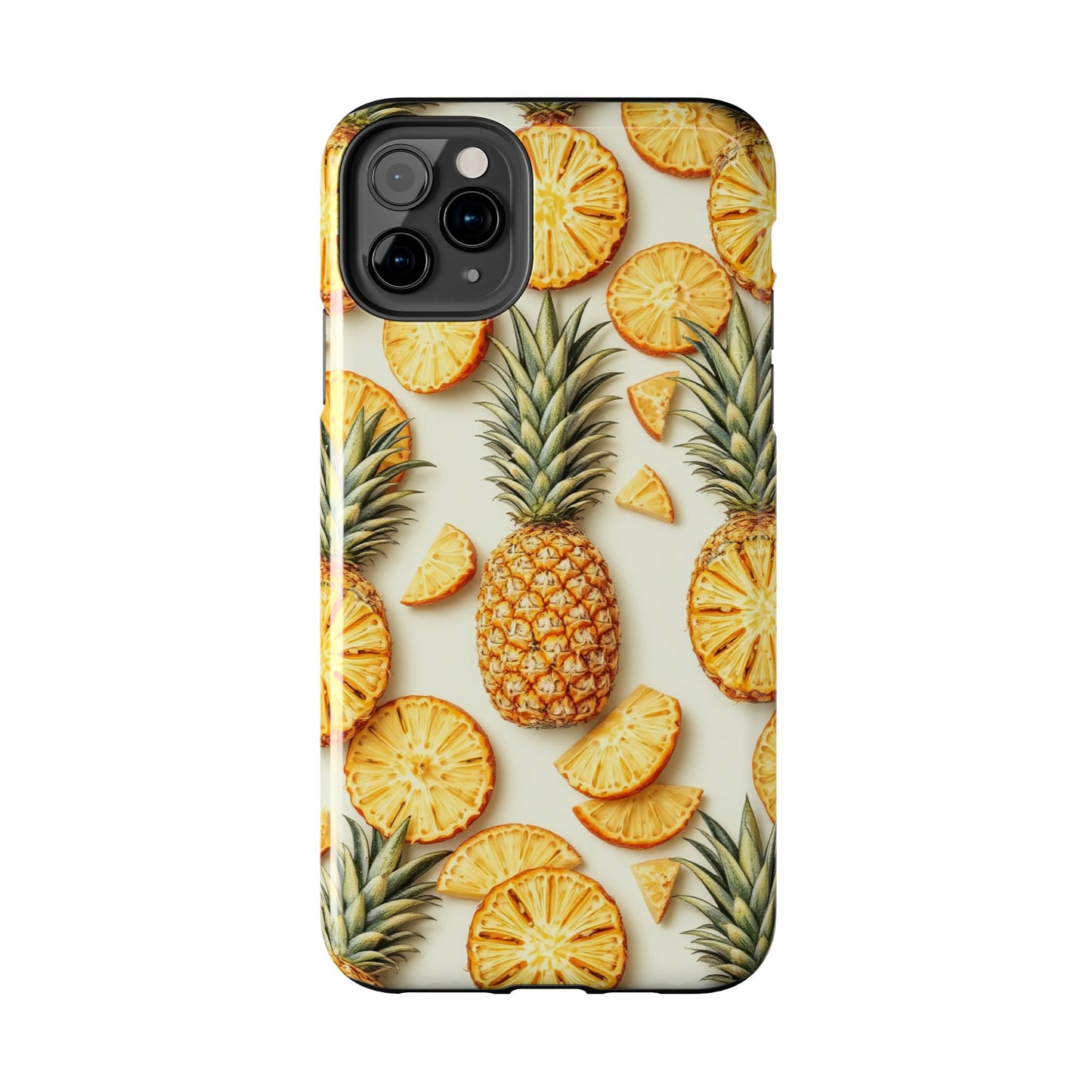 Tropical Pineapple Phone Case - Tough Phone Protector for Summer Vibes