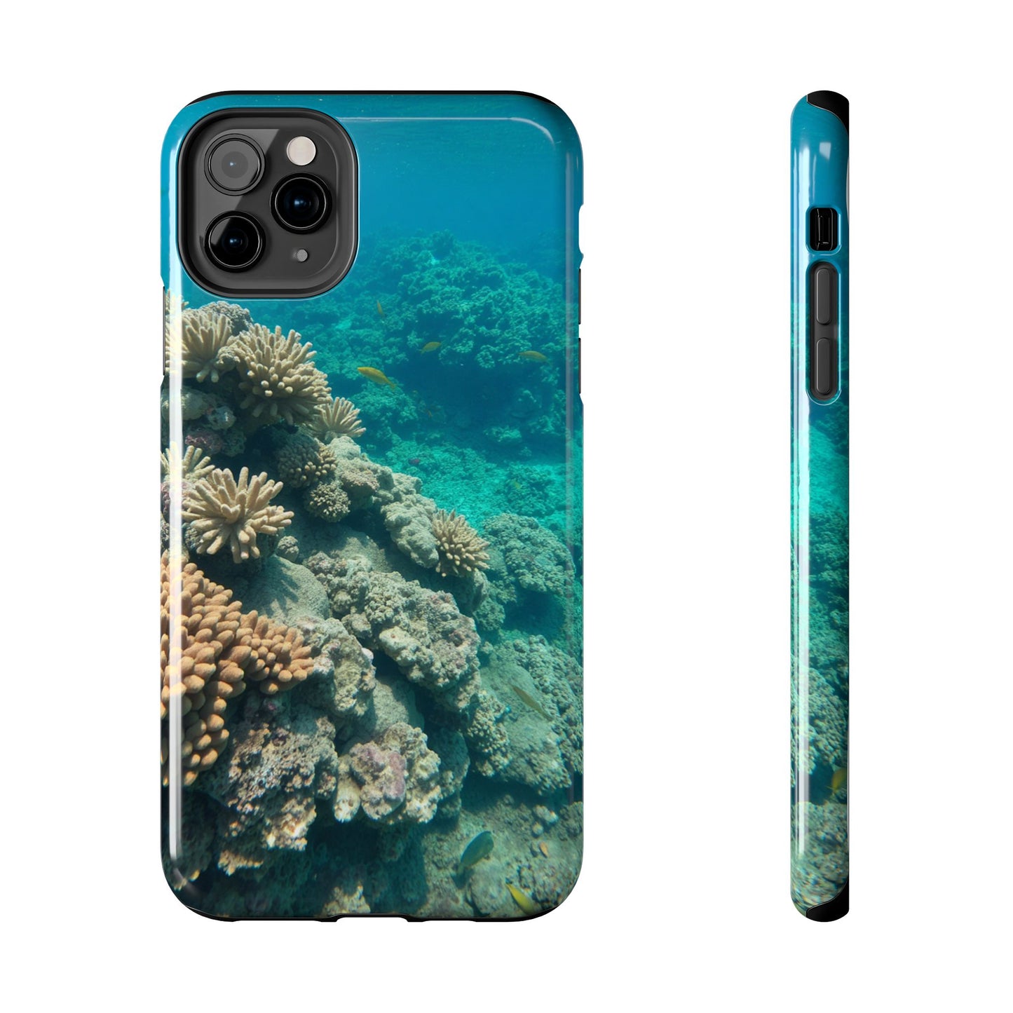 Coral Reef Tough Phone Case - Ocean Vibes Protection for Adventure Lovers