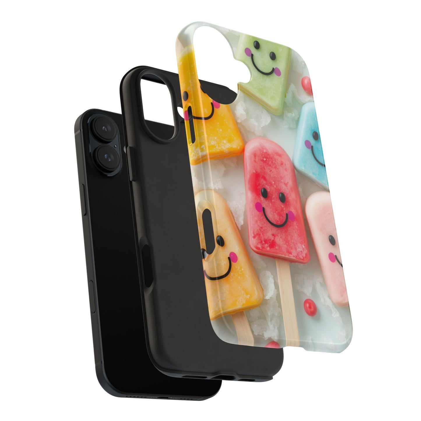 Cute Smile Popsicle Tough Phone Case - Fun Protection for Your Device