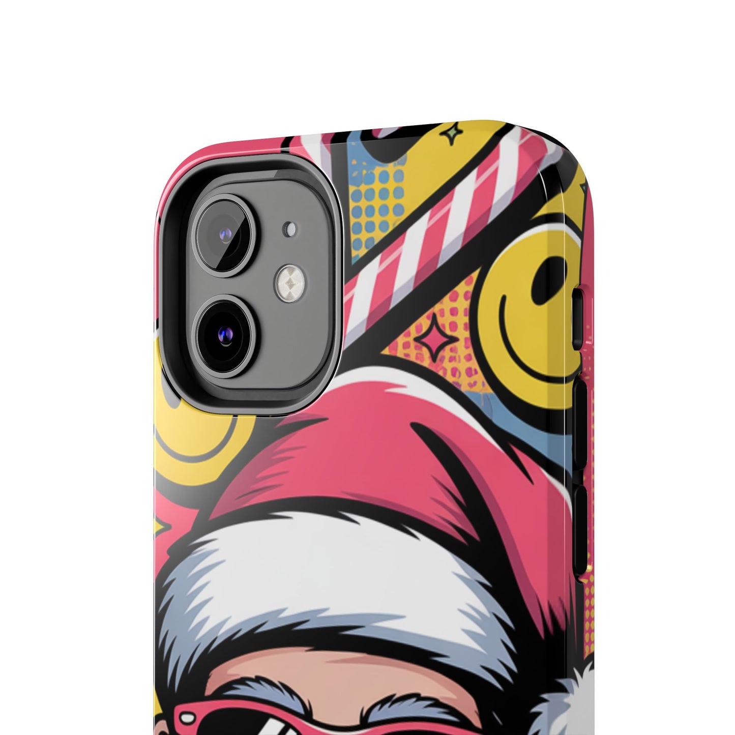 Pop Art Santa Sunglasses Tough Phone Case for Holiday Vibes