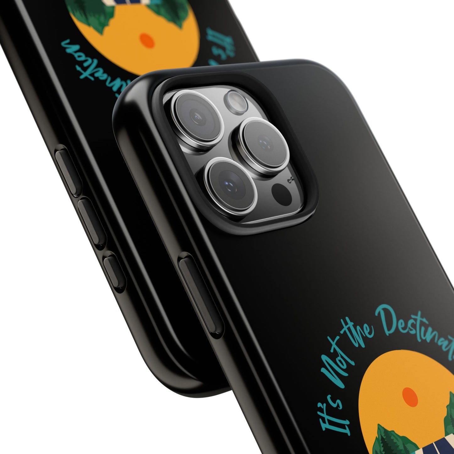 Adventure Quote Phone Case - 'It's Not the Destination, It's the Journey' - for iPhone