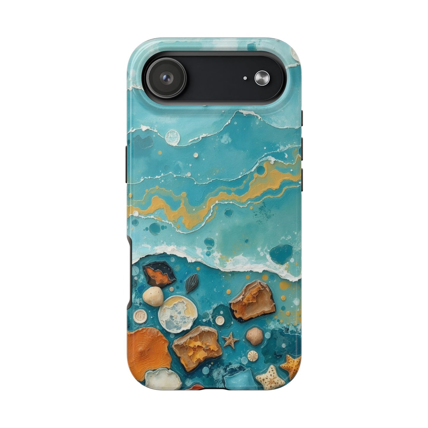 Ocean-Inspired Tough Phone Cases - Coastal Beach Vibe, Easy Accessory for Beach Lovers