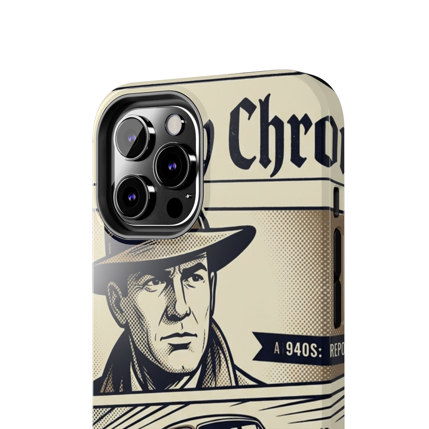 Old Newspaper Tough Phone Case