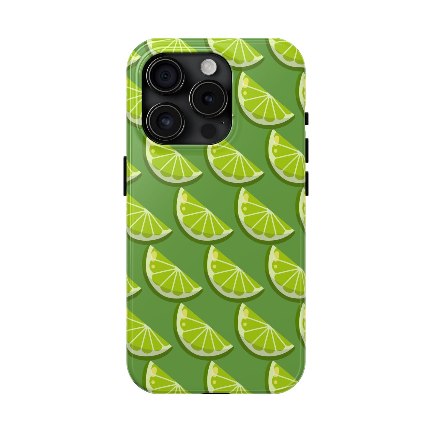 Lime Slice Tough Phone Case - Green Party - for iPhone
