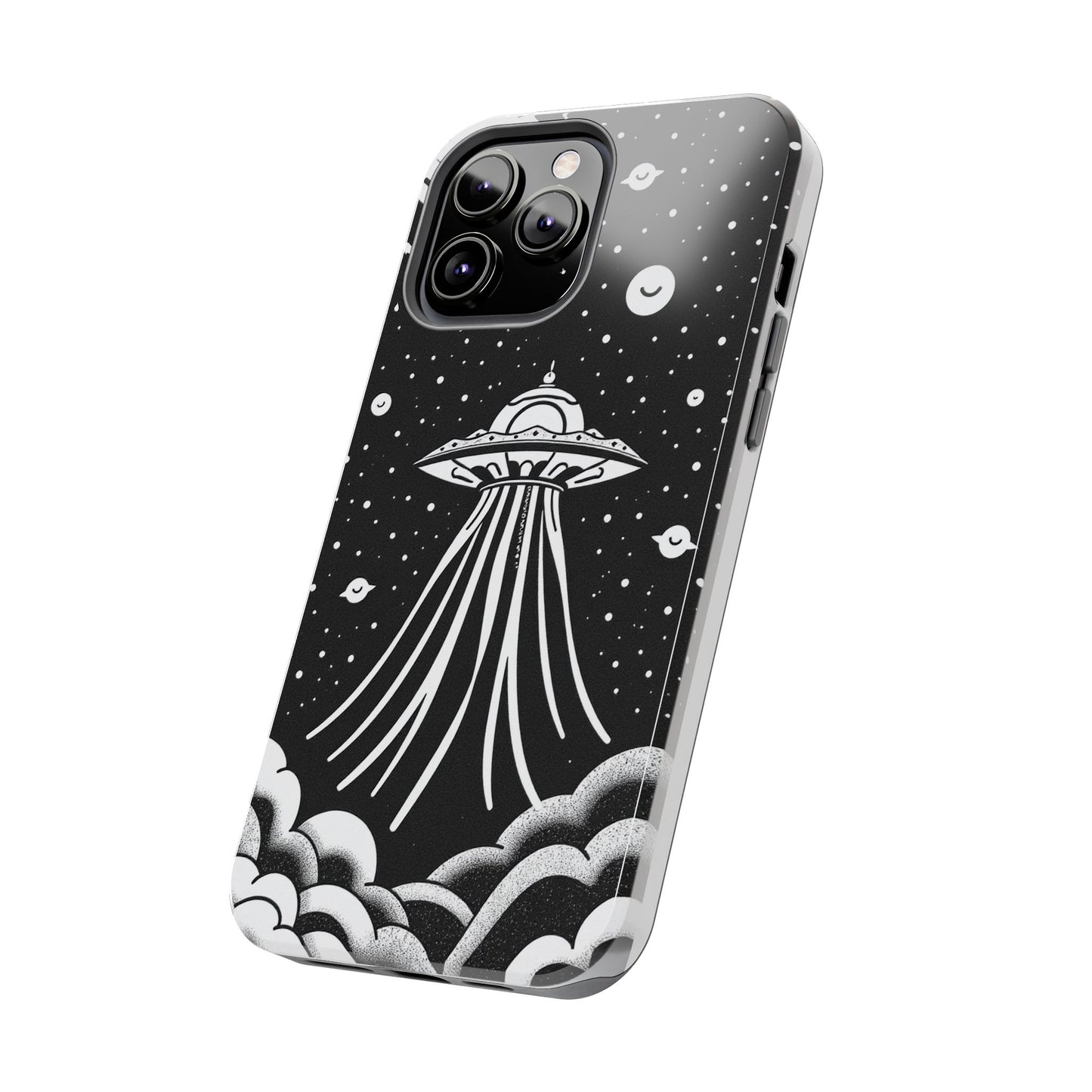 Galaxy UFO Tough Phone Case - Durable Protection with Unique Space Design