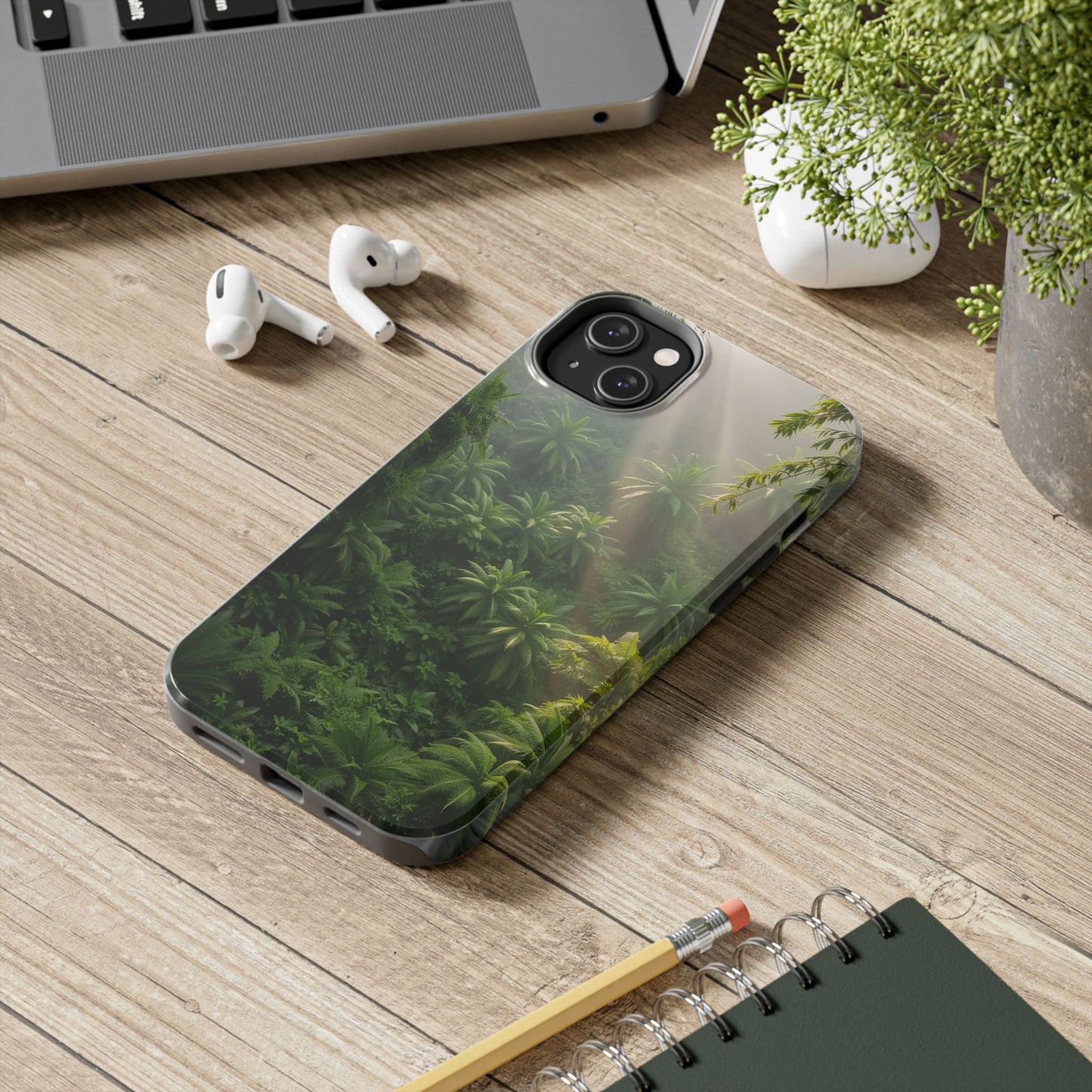 Tough Phone Case - Lush Jungle Tropical Vibe