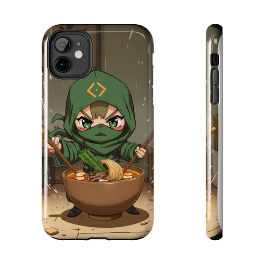 Ninja Chef Tough Phone Case - Fun & Durable Design for Foodies