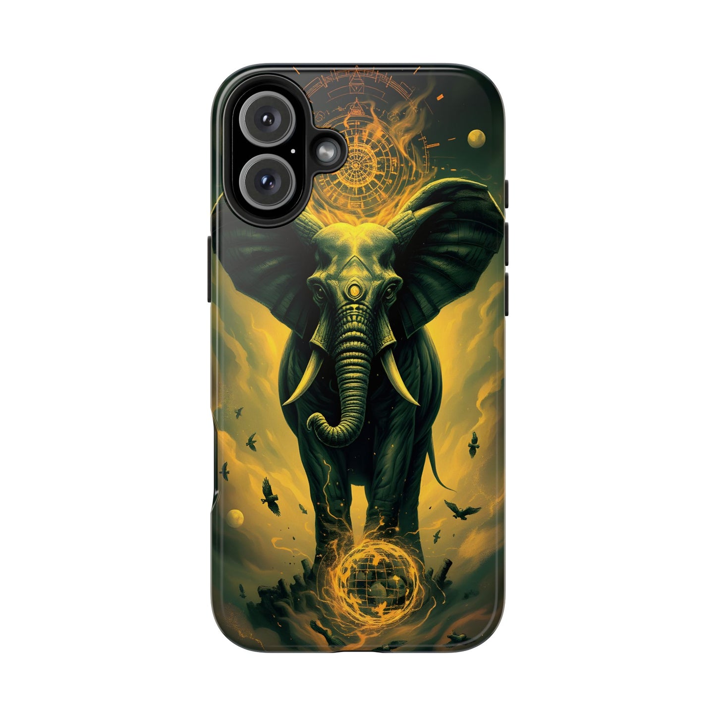 Majestic Elephant Clouds Tough Phone Case - Durable Protection with Bold Design - for iPhone