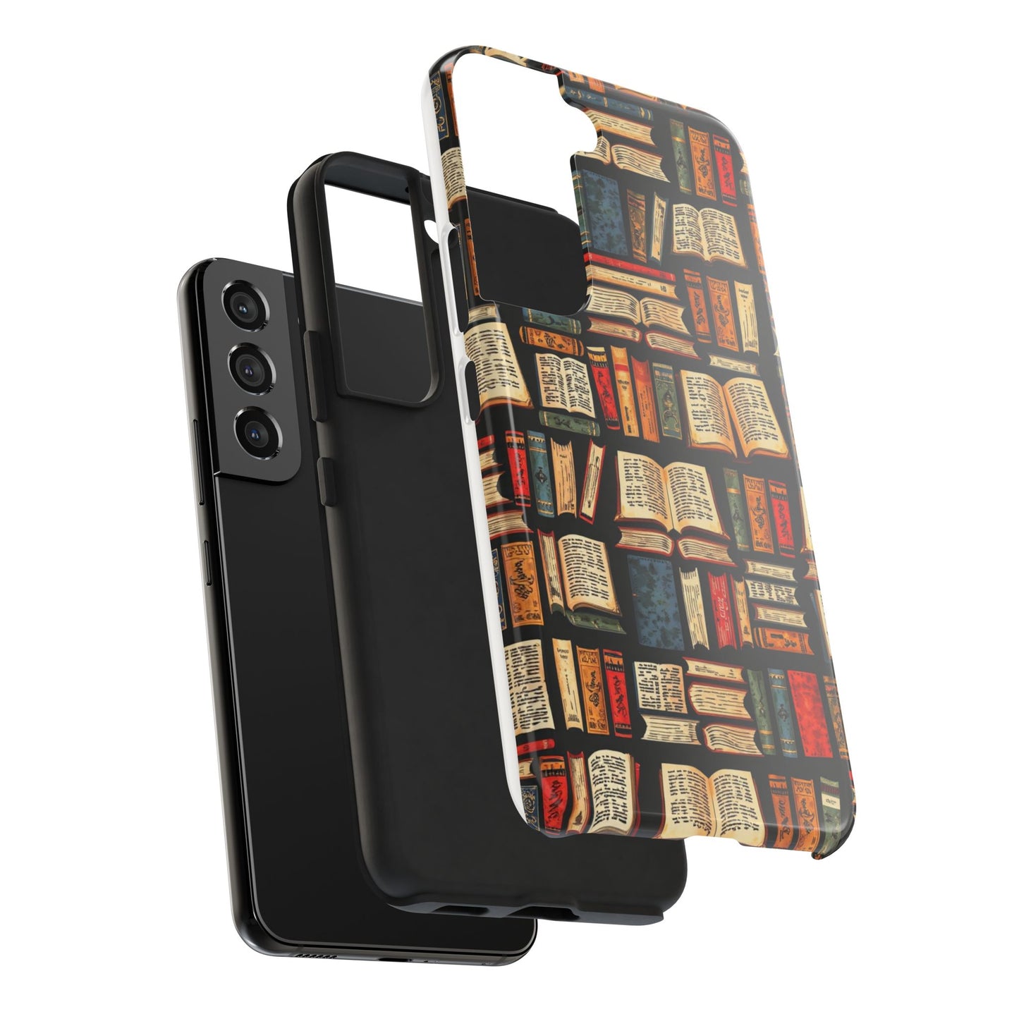Book Lover Tough Phone Cases - Durable Protective Cases for Literature Fans