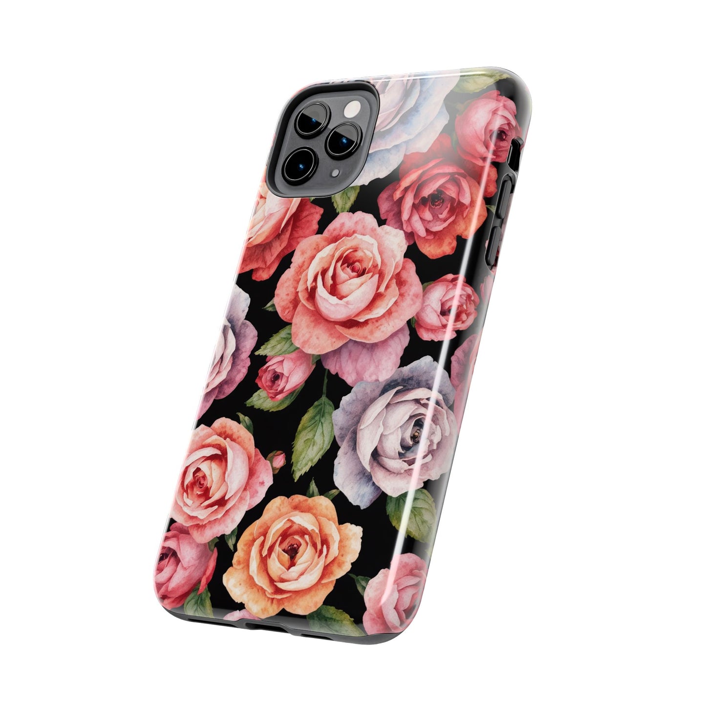 Elegant Floral Tough Phone Case - Perfect for Nature Lovers - for iPhone