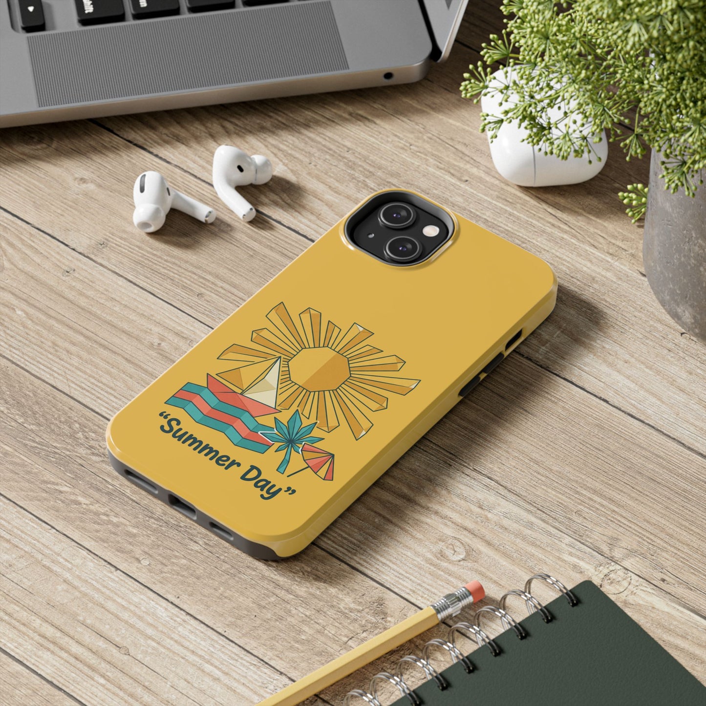 Summer Day Origami iPhone Case — Tough Protective Cover