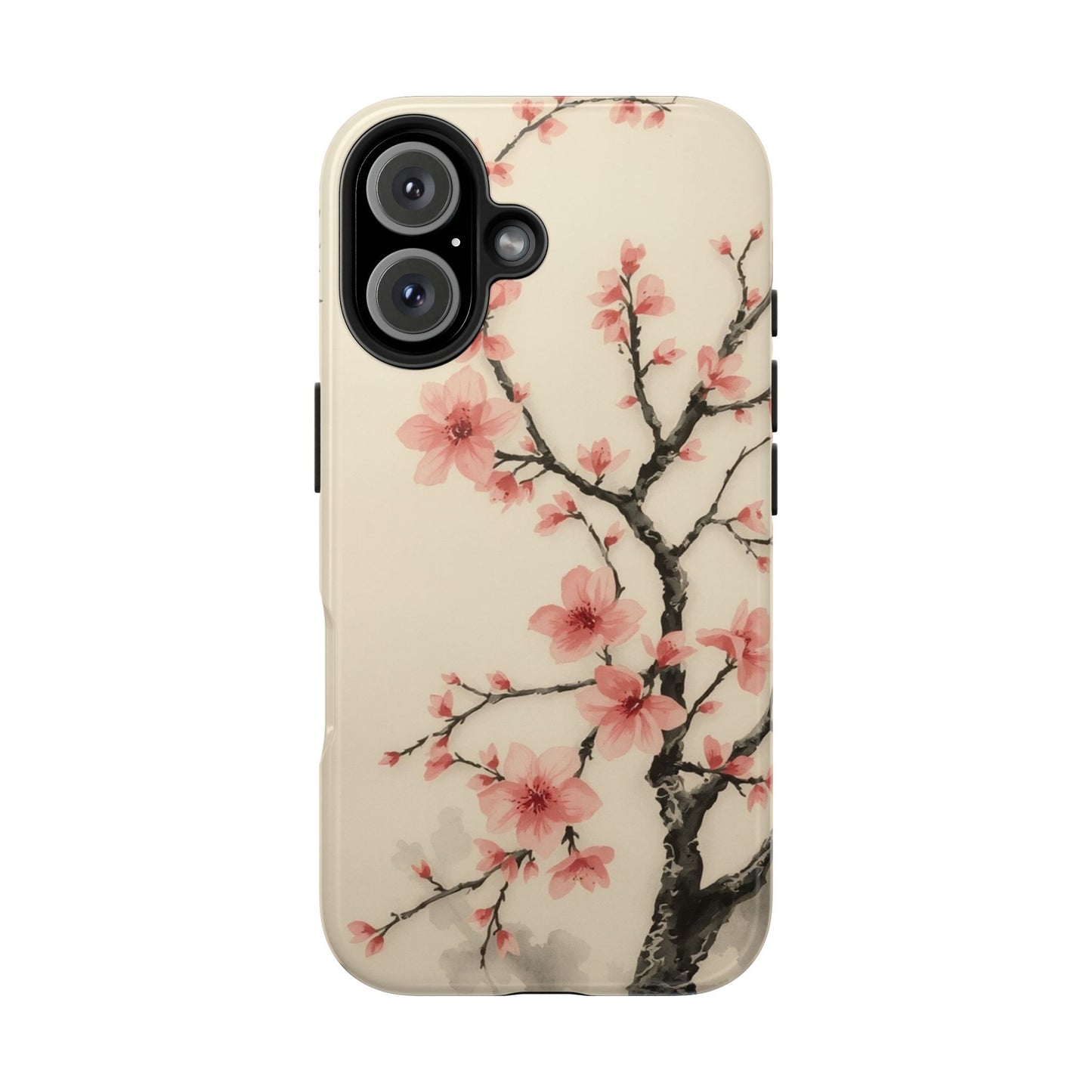 Cherry Blossom Tough Phone Case - Stylish Protection for Nature Lovers