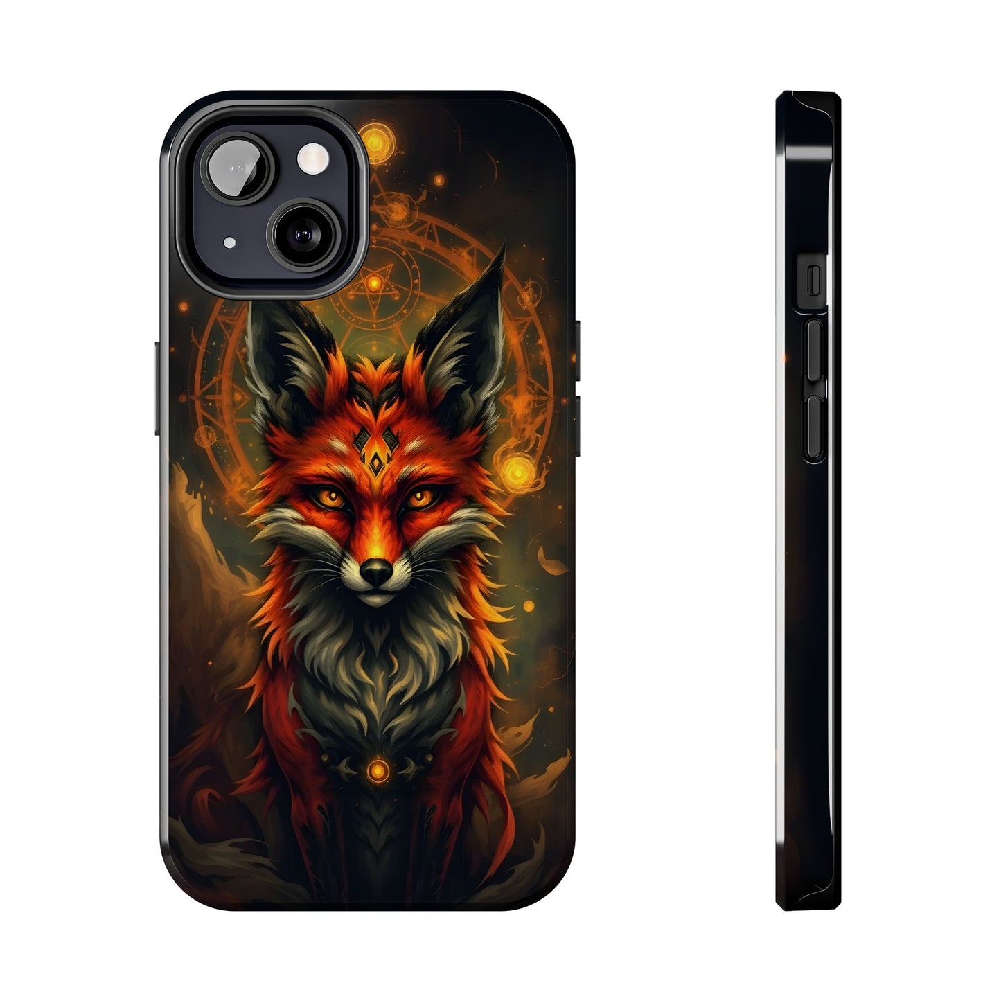 Mystical Fox Tough Phone Case - Durable Protection with Enchanting Design - for iPhone
