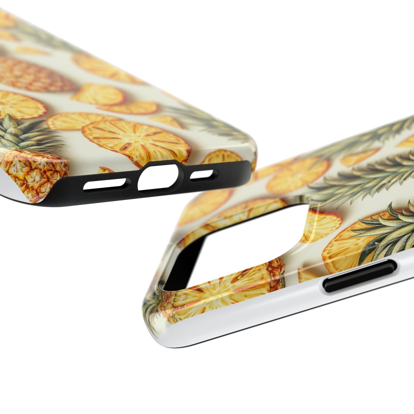 Tropical Pineapple Phone Case - Tough Phone Protector for Summer Vibes