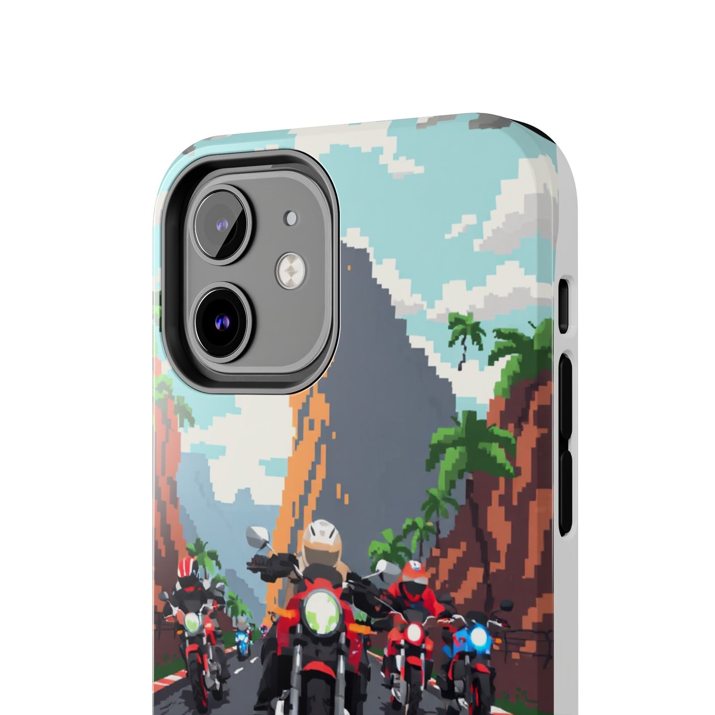 Retro Biker Tough Phone Case - Perfect for Motorcycle Lovers
