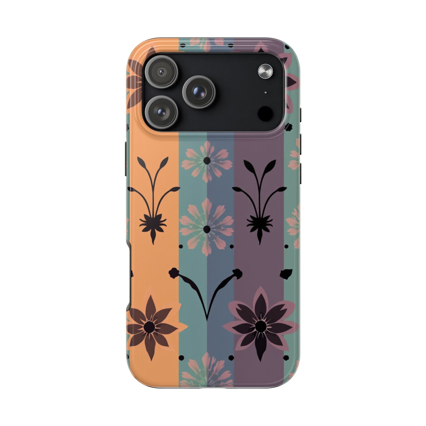 Boho Floral Tough Phone Cases - Durable & Stylish Protection - for iPhone