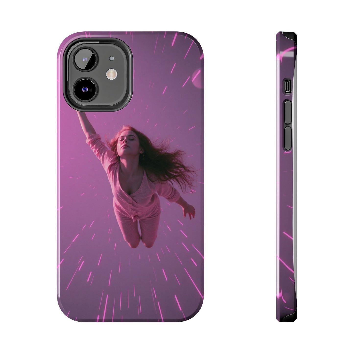 Inspirational Tough Phone Case - Cosmic Dreamer Design