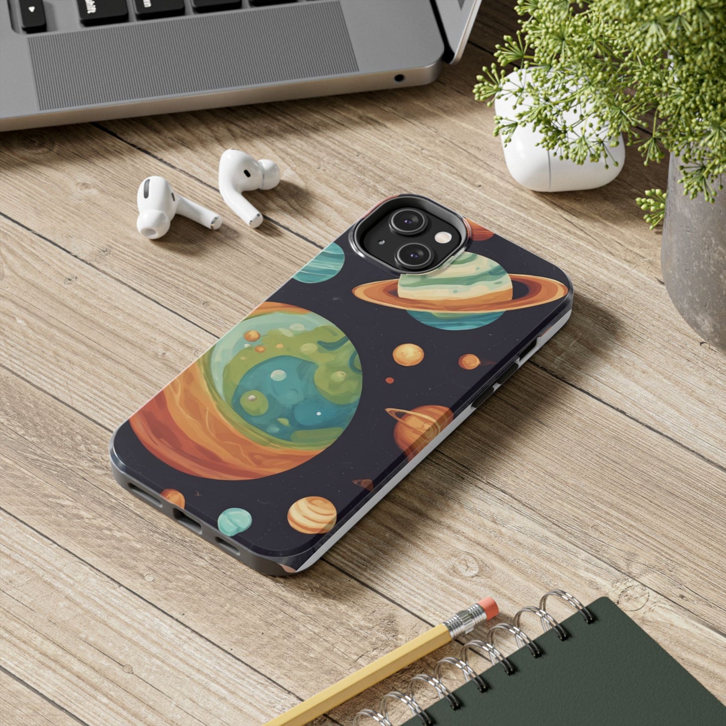 Cosmic Planet Phone Case - Durable Tough Protector for Space Lovers - for iPhone