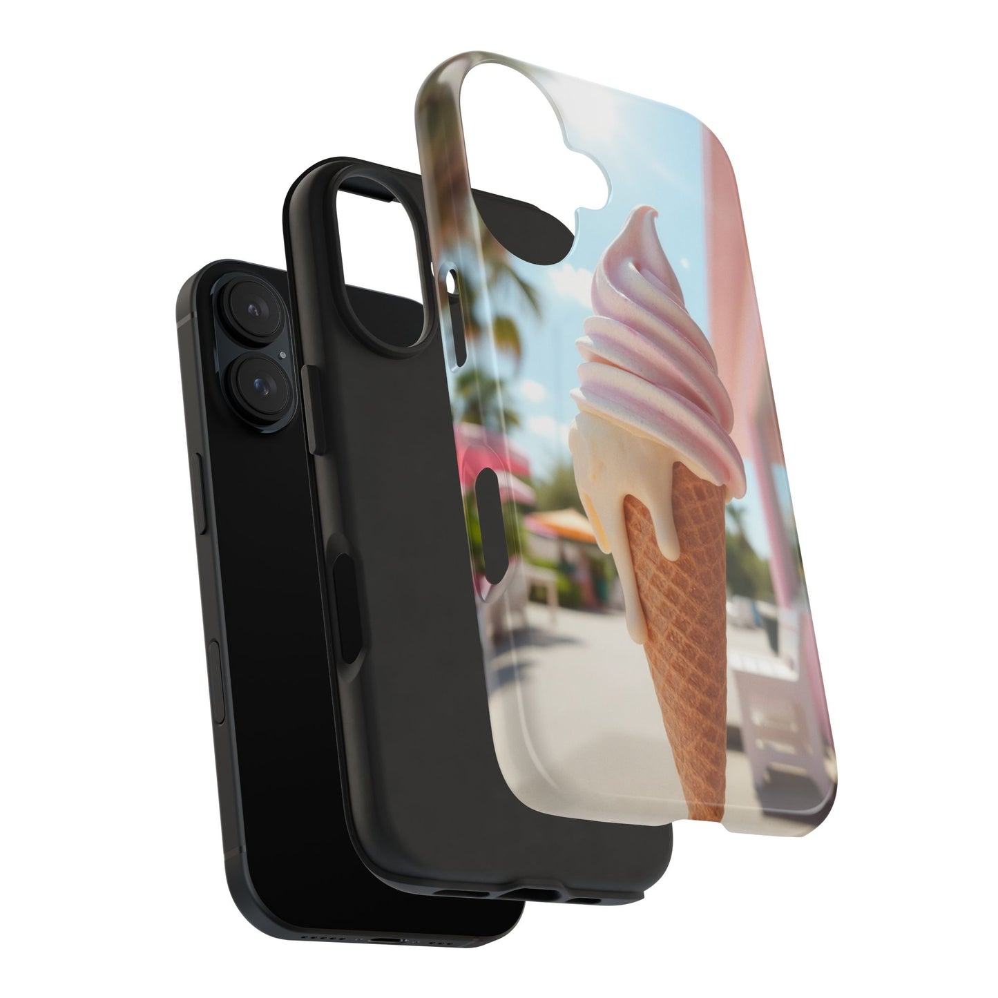 Ice Cream Cone Phone Case – Tough and Stylish Protection