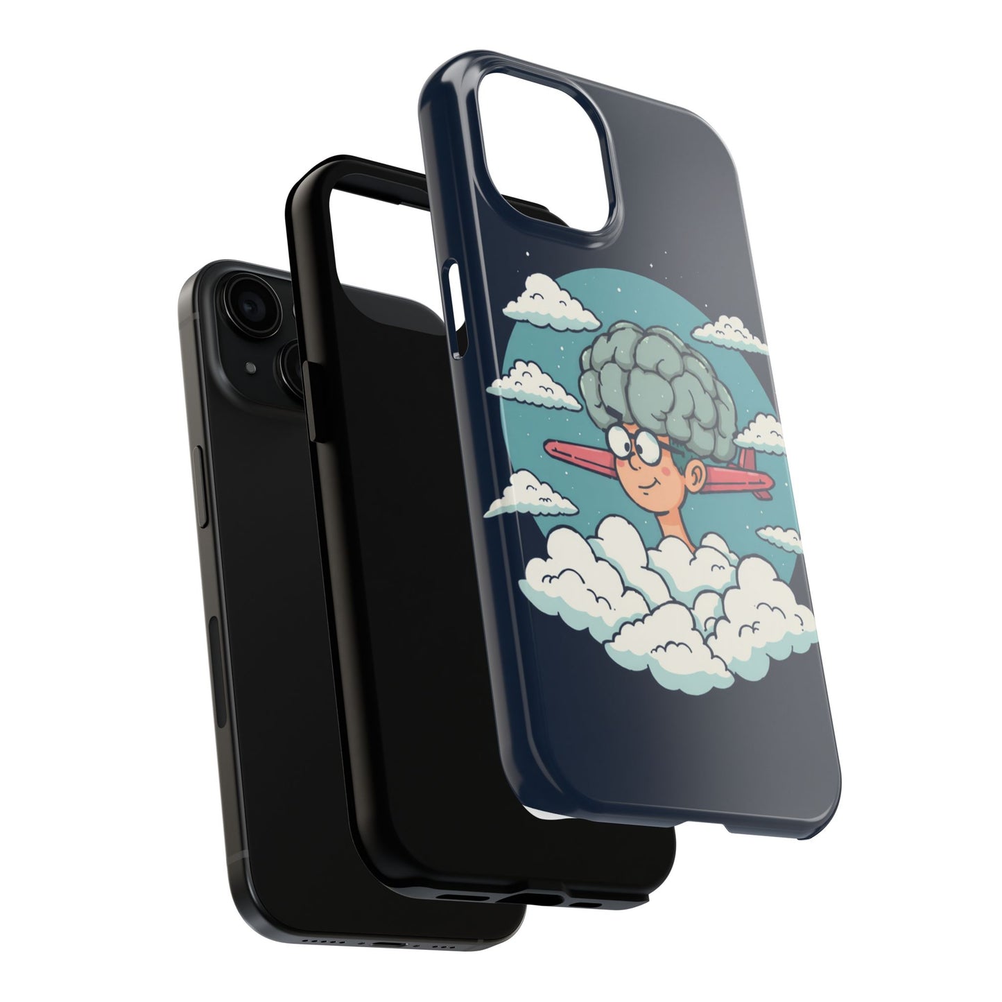 Creative Cloud Phone Case - Quirky Design for Unique Individuals