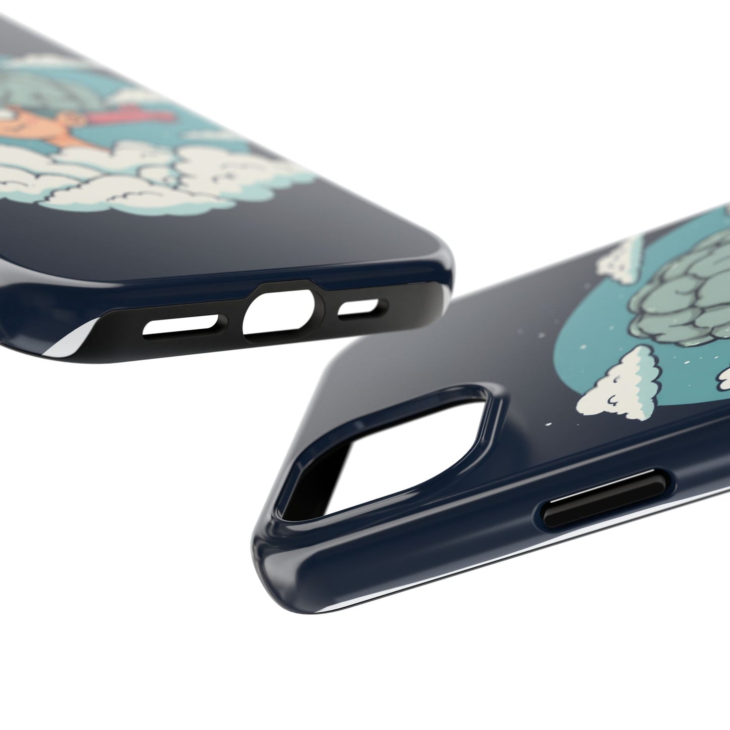 Creative Cloud Phone Case - Quirky Design for Unique Individuals