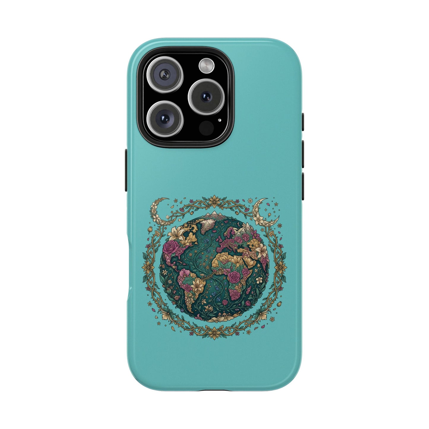 Mystical Floral Planet Phone Case — Tough Protective Phone Case