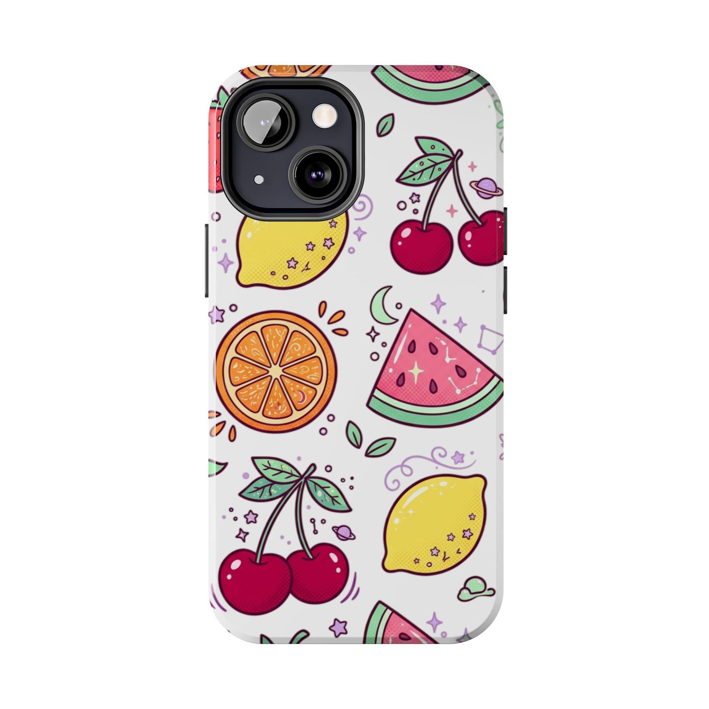 Tough Phone Case — Summer Fruit Explosion Pattern