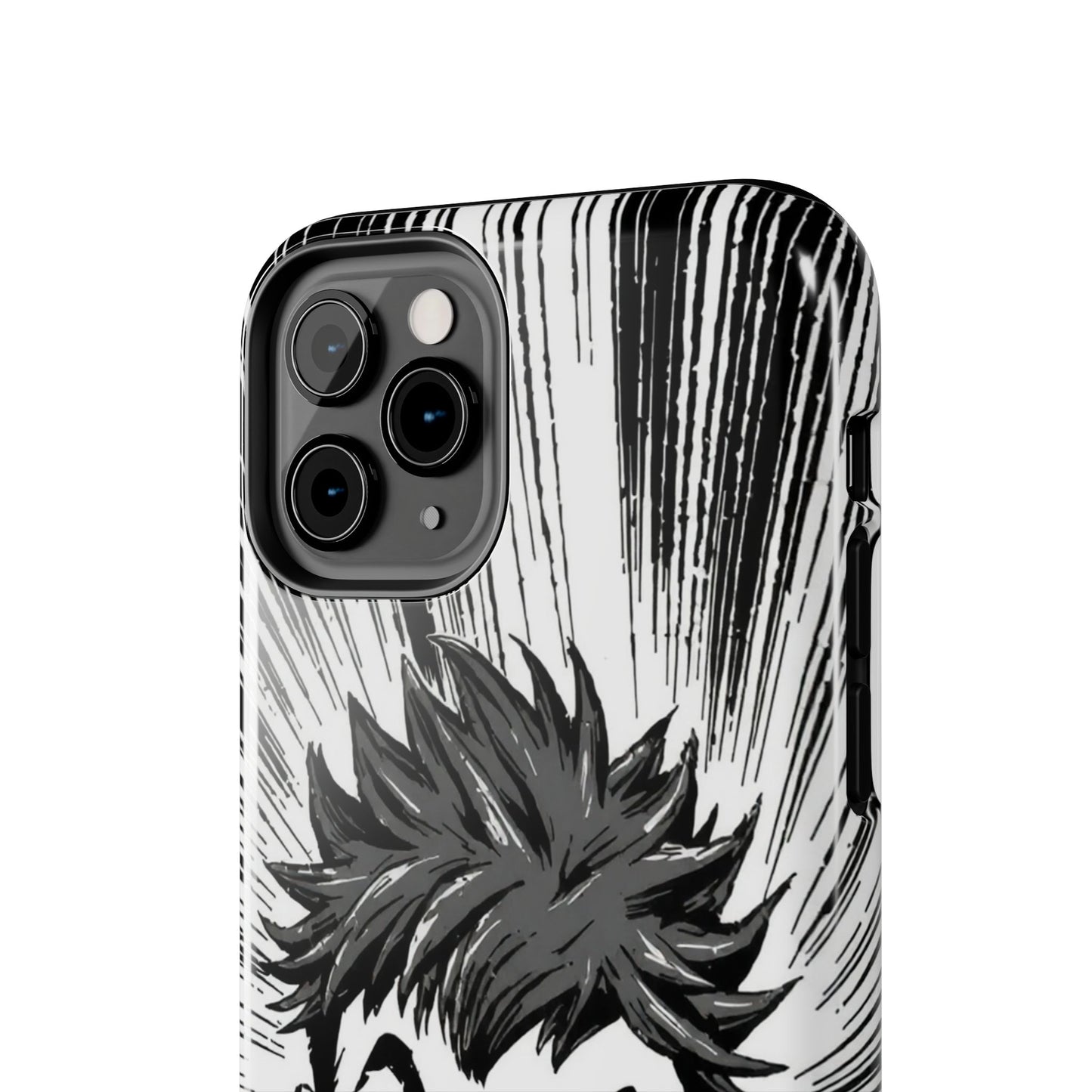 Intense Graphic Phone Case - Tough Design for Anime Fans