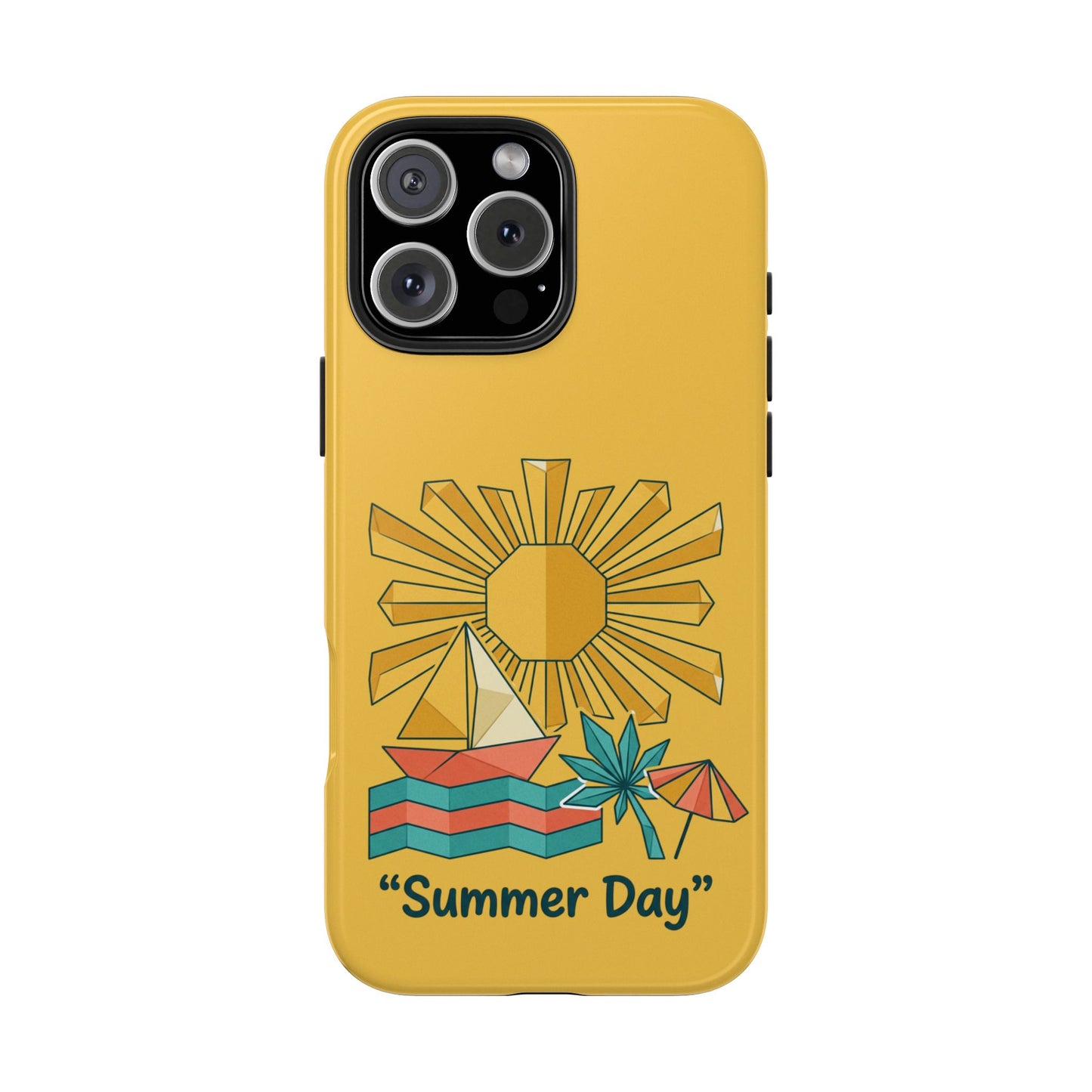 Summer Day Origami iPhone Case — Tough Protective Cover