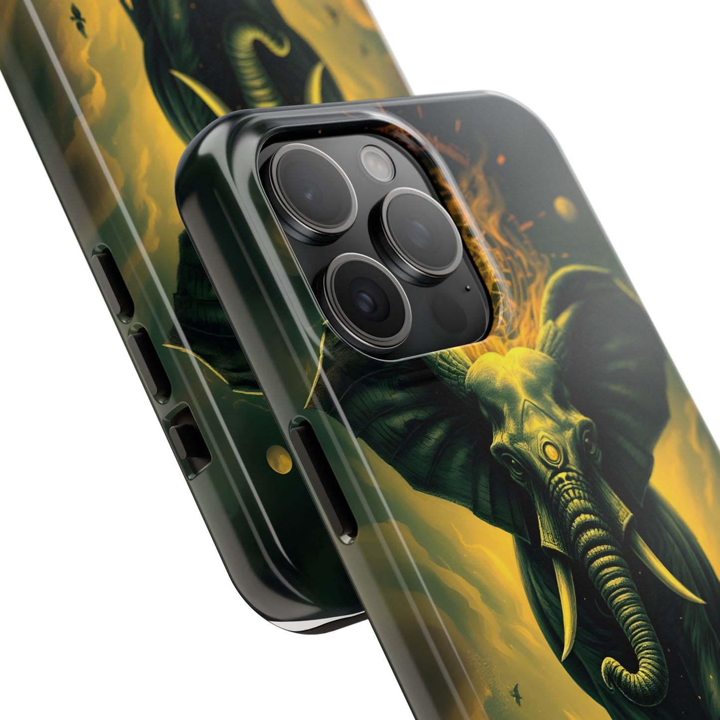 Majestic Elephant Clouds Tough Phone Case - Durable Protection with Bold Design - for iPhone