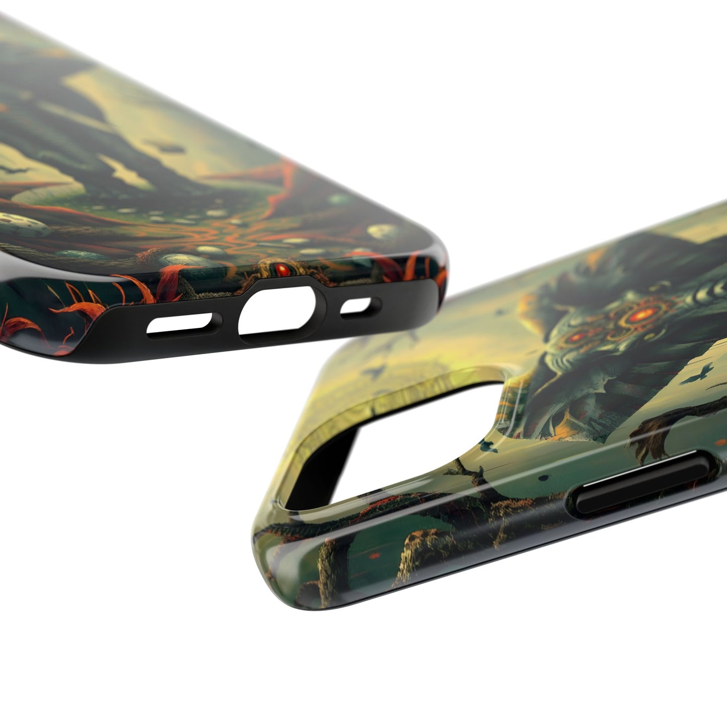 Mystical Forest Elephant Tough Phone Case | Vibrant Design for Nature Lovers - for iPhone