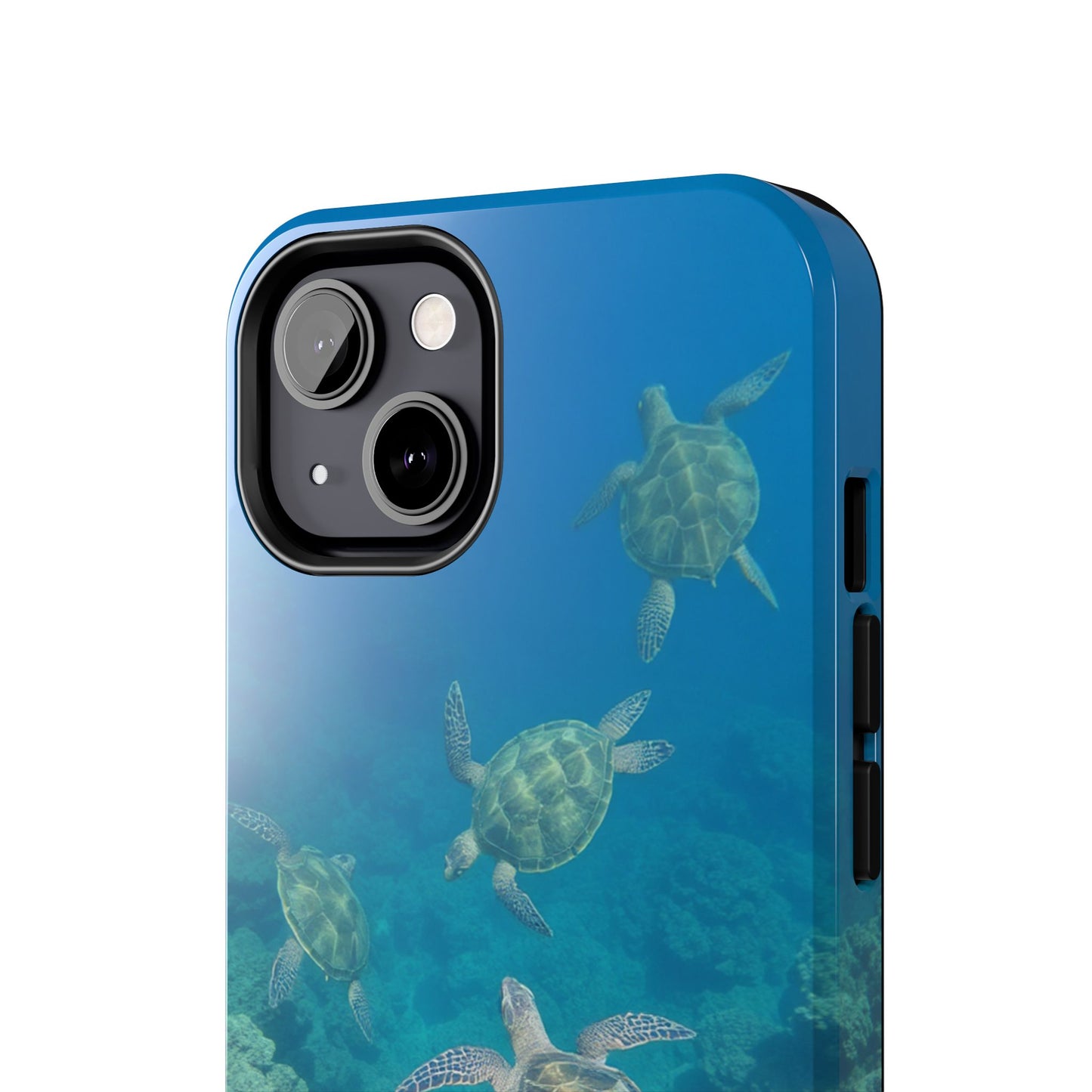 Ocean Turtle Tough Phone Cases - Durable Protection with Marine Art