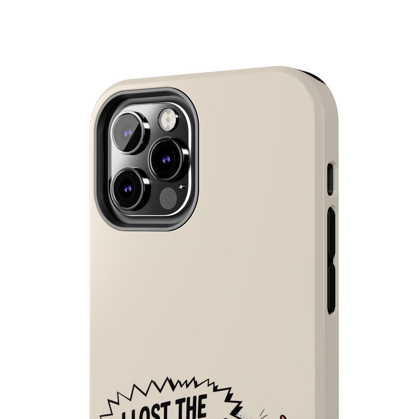Festive Phone Case: "I Lost the Sleigh Again!" for iPhone