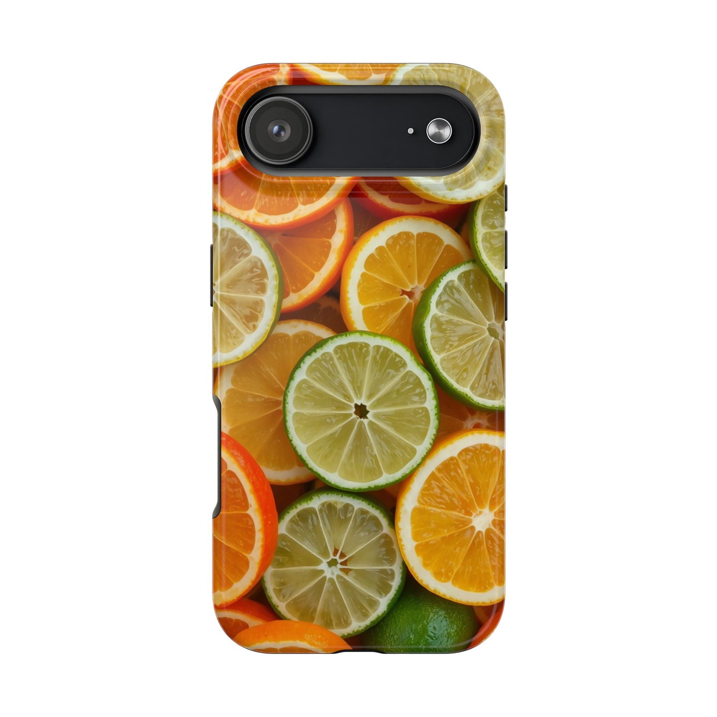 Citrus Slice Tough Phone Case – Vibrant Fruit Design for Summer Fun
