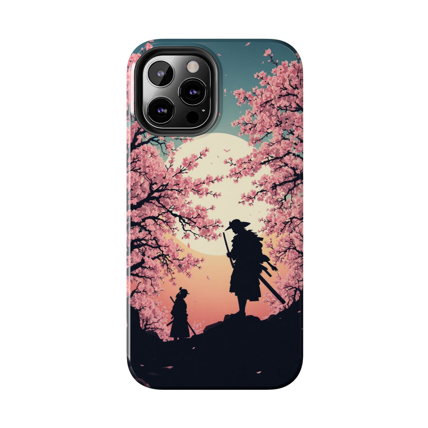 Cherry Blossom Samurai Tough Phone Case