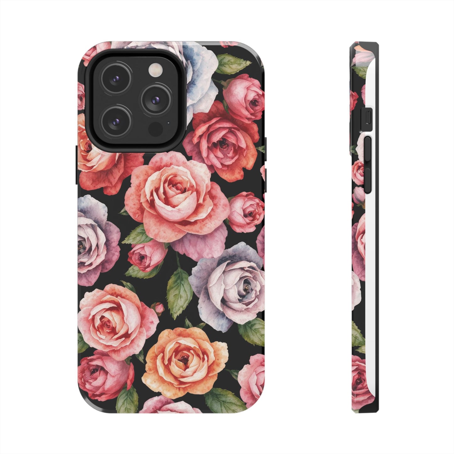 Elegant Floral Tough Phone Case - Perfect for Nature Lovers - for iPhone