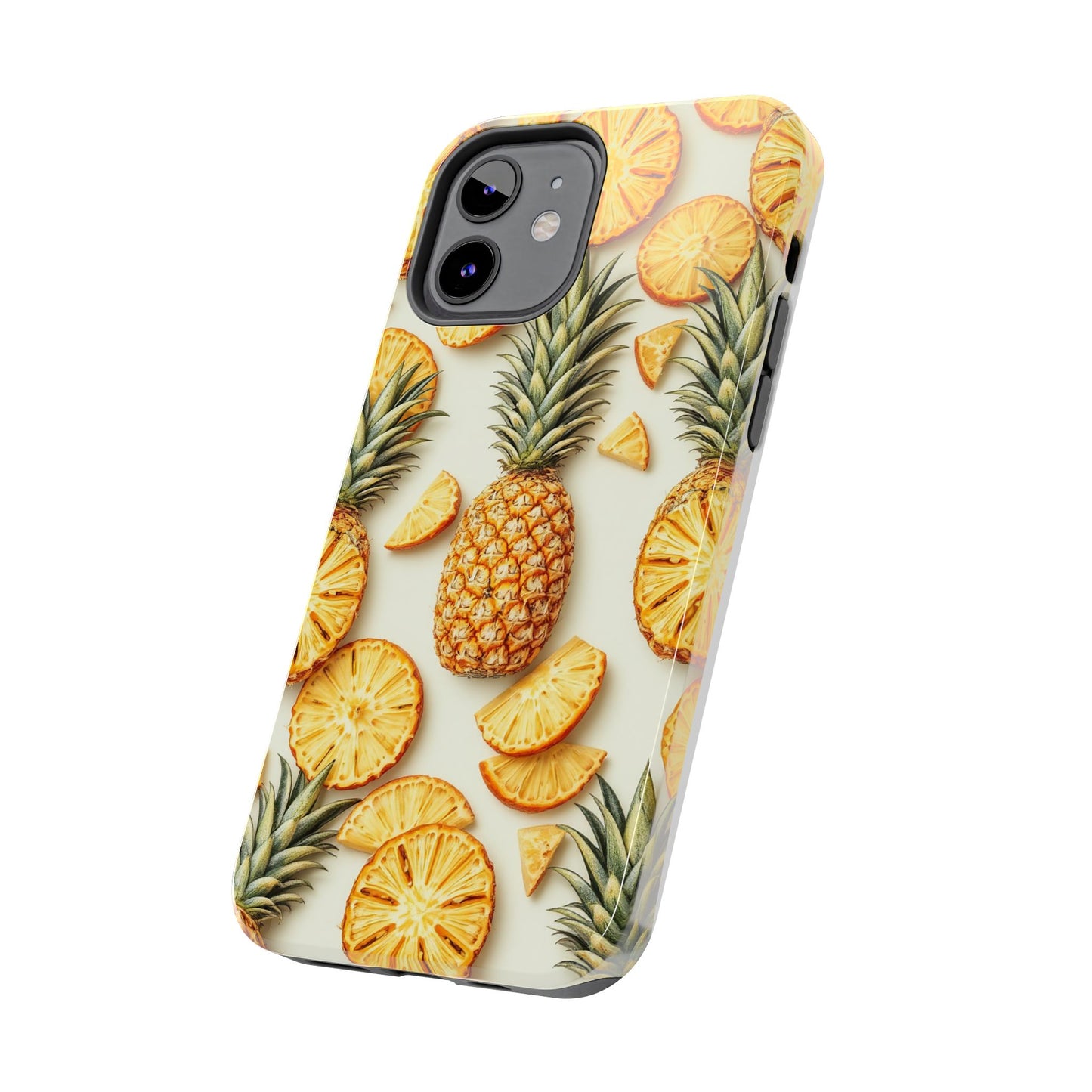 Tropical Pineapple Phone Case - Tough Phone Protector for Summer Vibes
