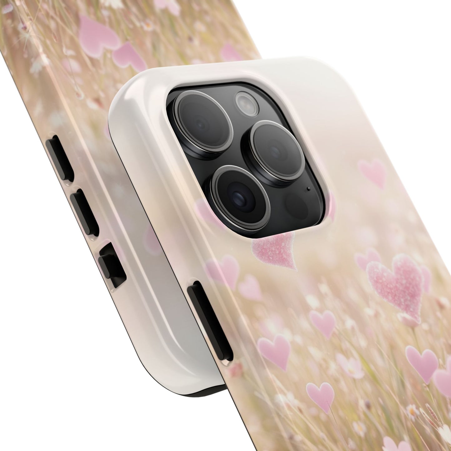 Romantic Hearts Tough Phone Case - Perfect for Lovers and Celebrations