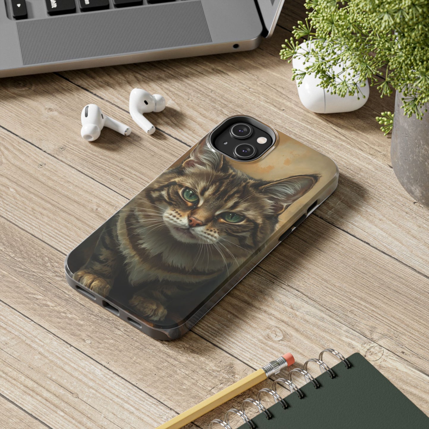 Cat Lover Tough Phone Case - Durable & Protective for Pet Enthusiasts