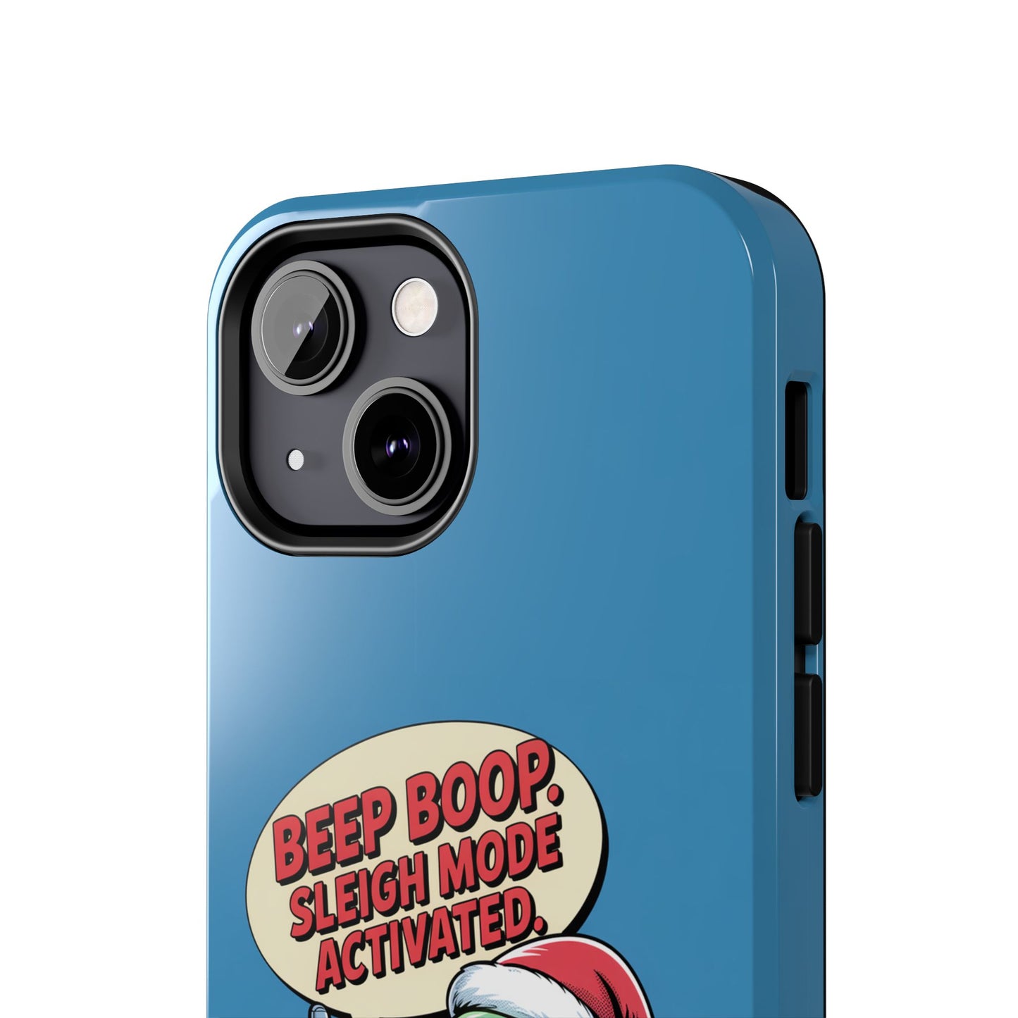 Funny Robot Holiday Phone Case - Beep Boop Sleigh Mode Activated