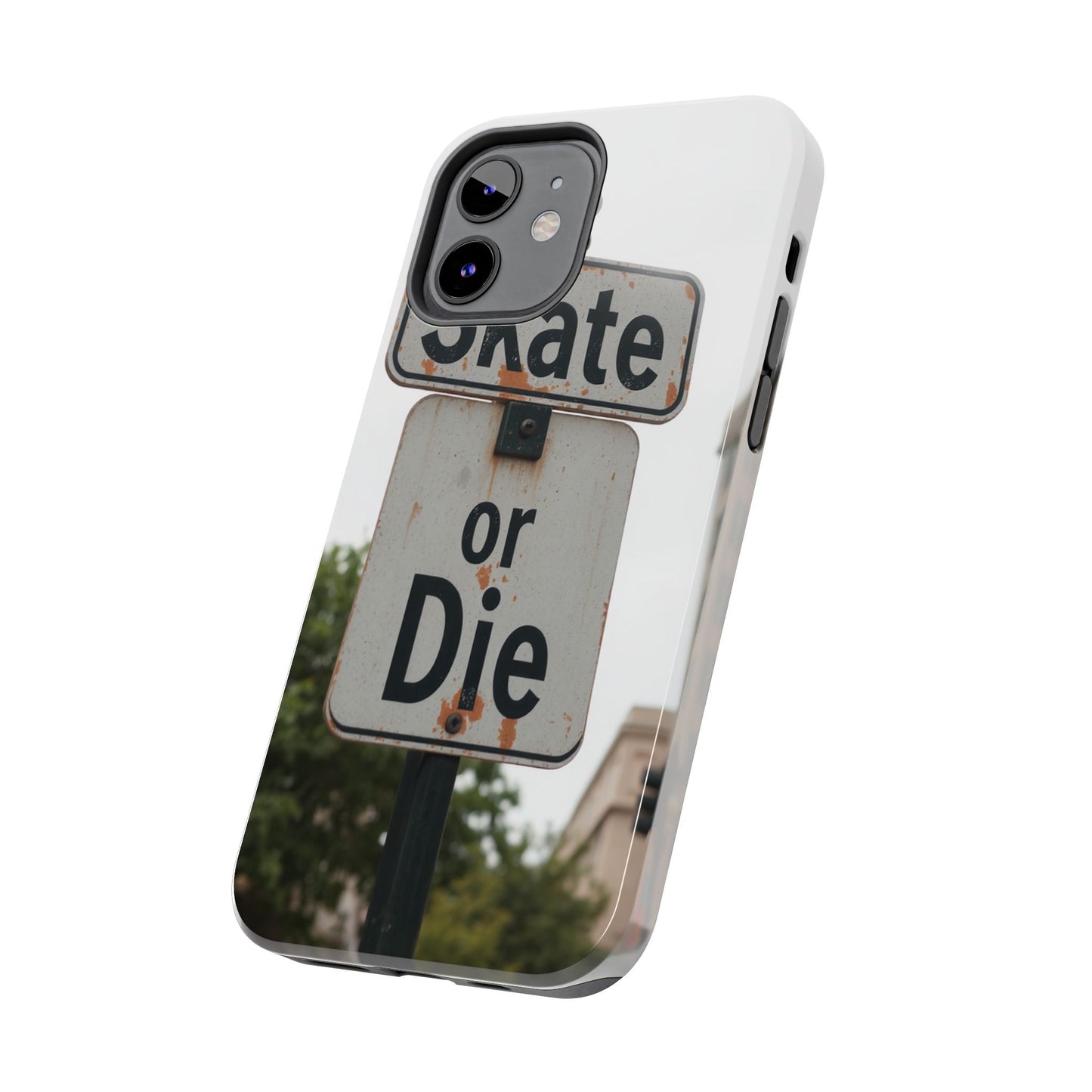 Skate or Die Tough Phone Case - Durable Protection for Skaters