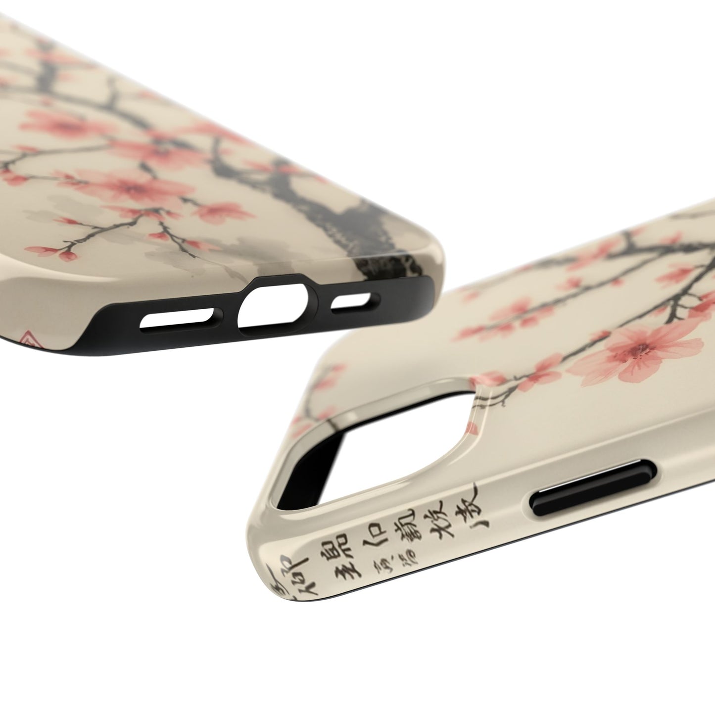 Cherry Blossom Tough Phone Case - Stylish Protection for Nature Lovers