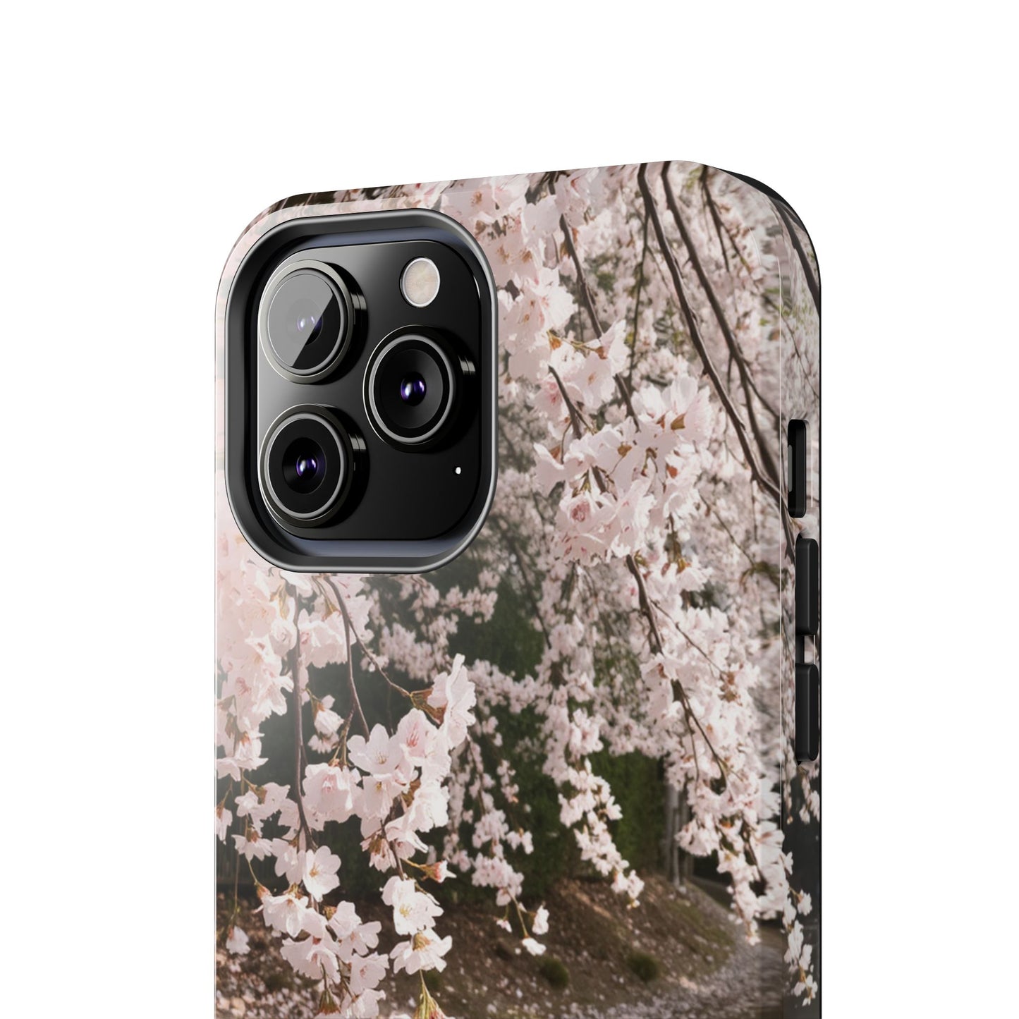 Cherry Blossom Tough Phone Cases - Durable Protection with Floral Serenity