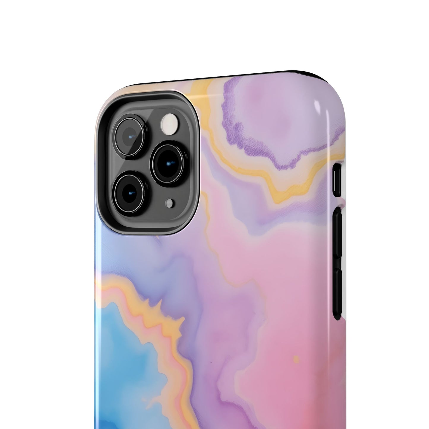 Watercolor Abstract Colors Tough Phone Case - Protective Cover for iPhone