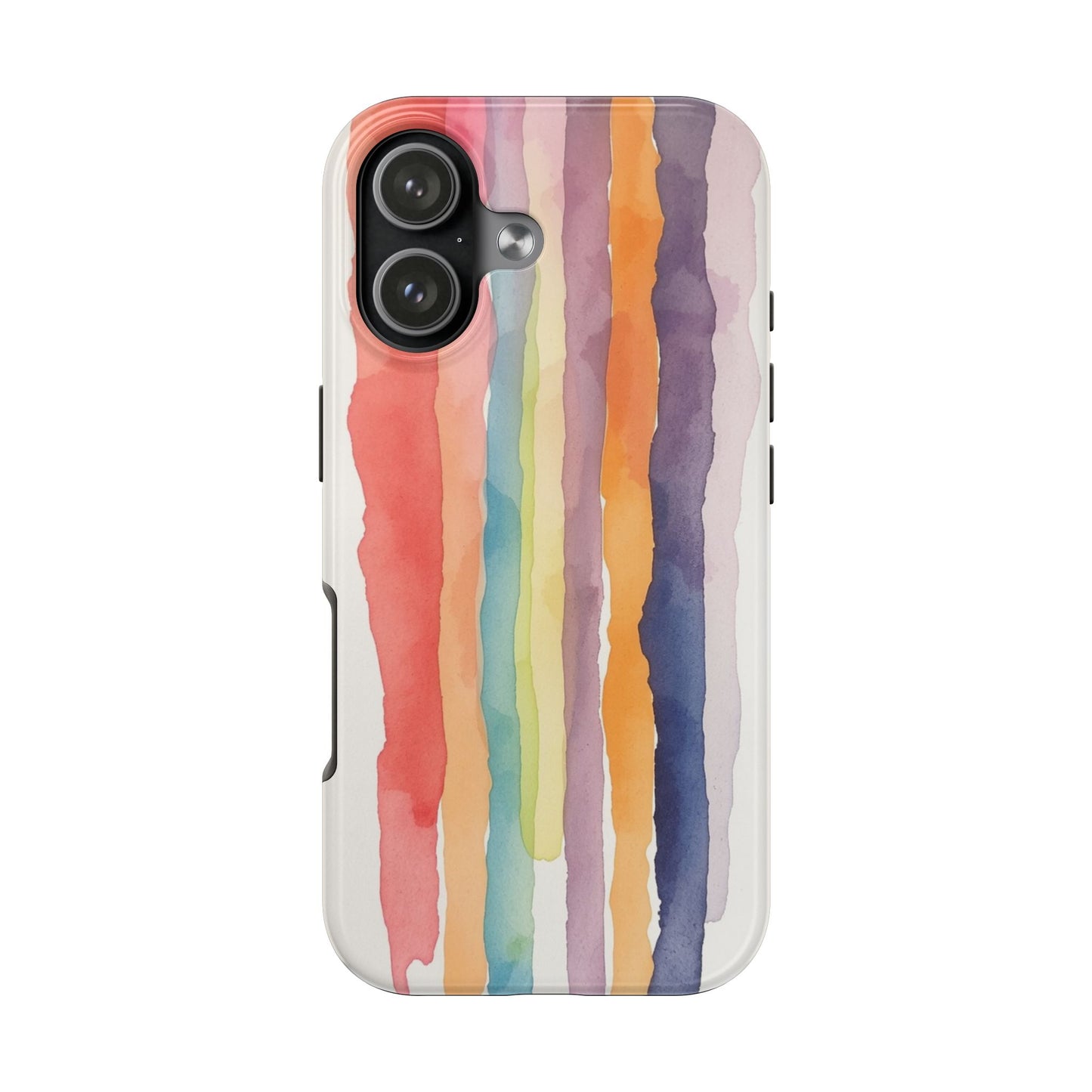 Colorful Watercolor Tough Phone Case - Stylish and Durable Cover for Creative Souls