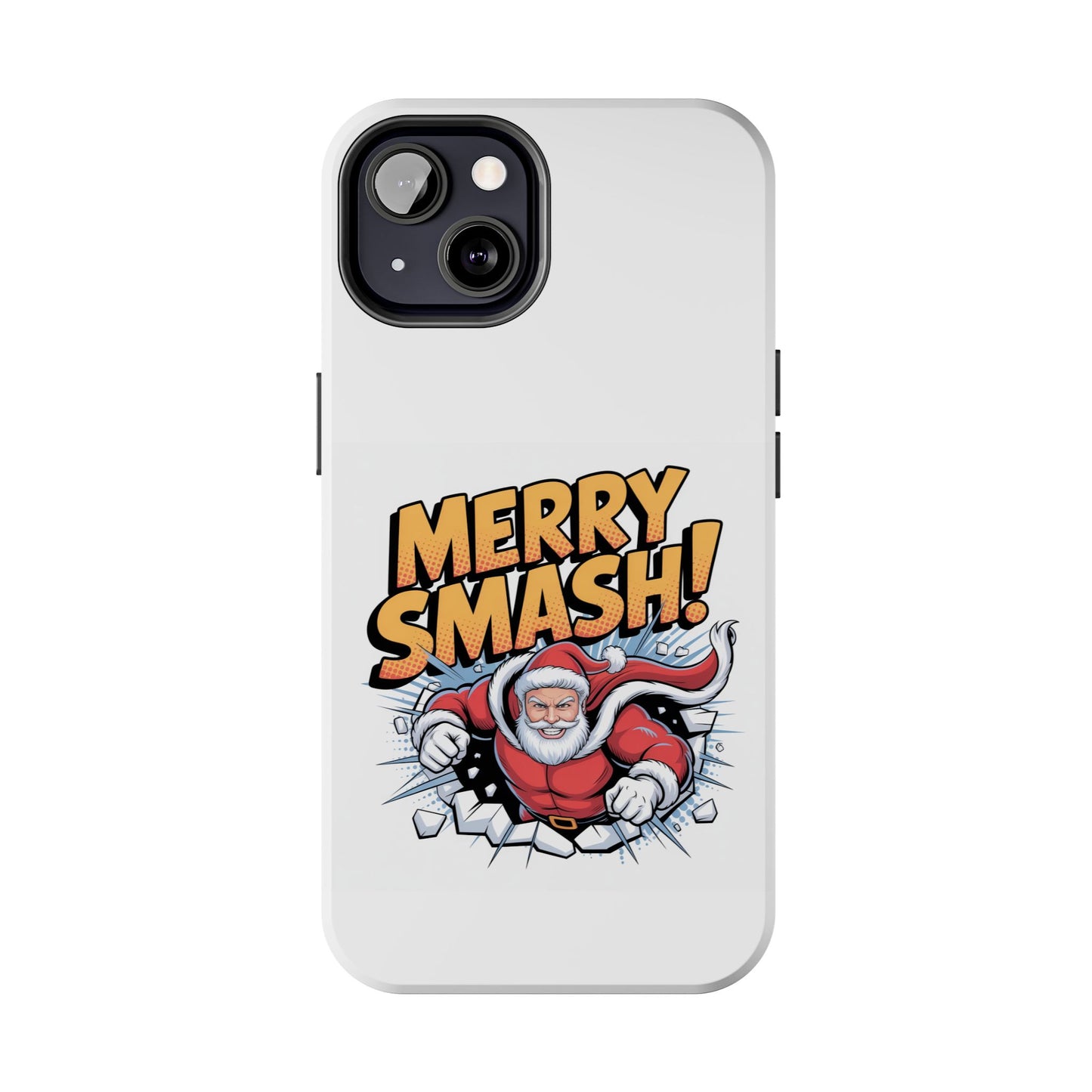 Santa Merry Smash Phone Case